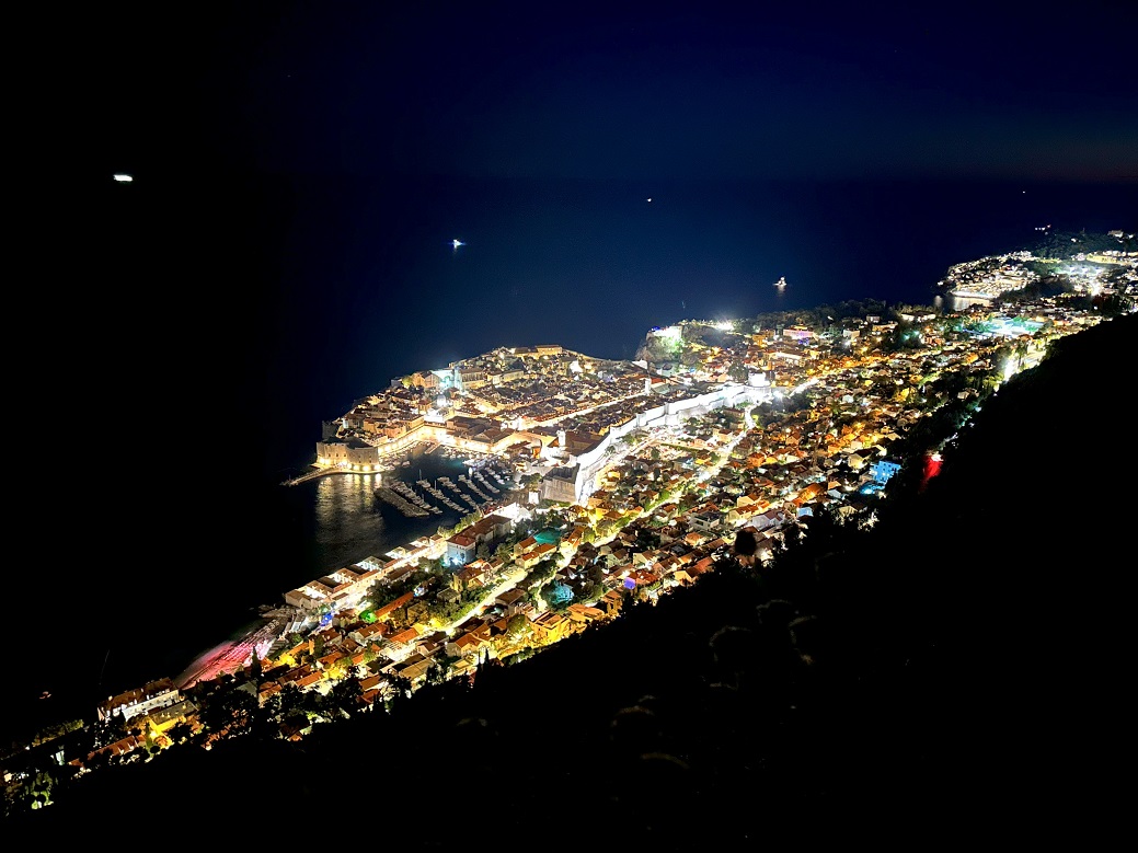 Dubrovnik at night